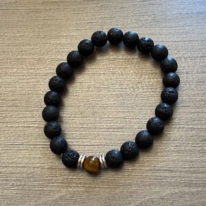 Black Beaded Bracelet NIP